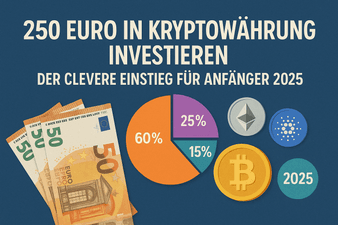250 Euro in Kryptowährung investieren: Der clevere Einstieg für Anfänger 2025